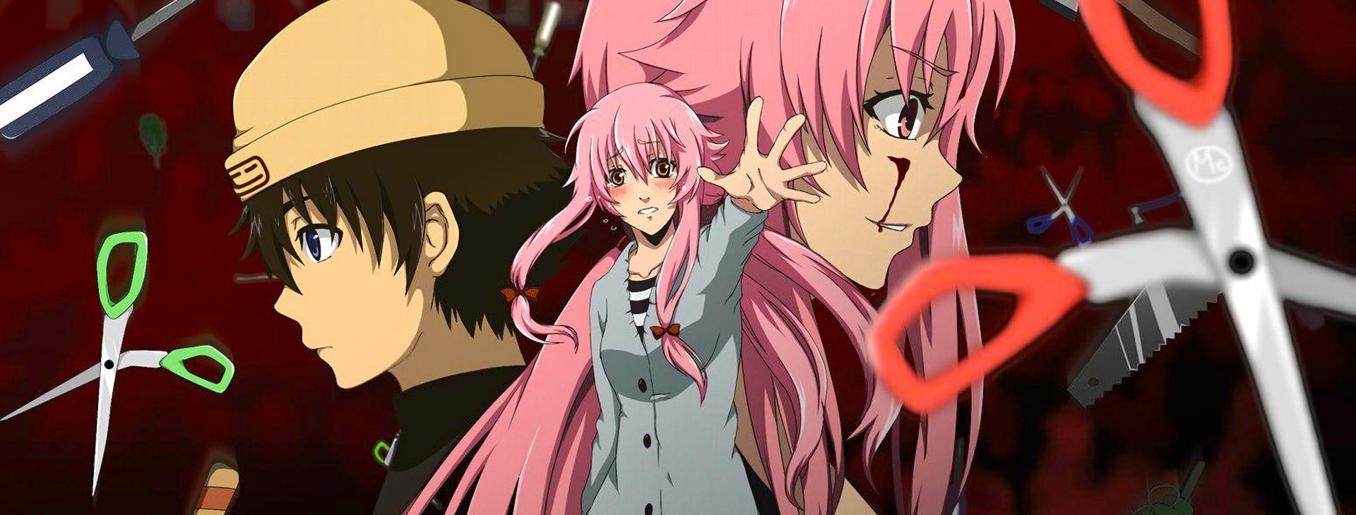 Sugoi-desu!: Sinopse e Opinião de Animes: Mirai Nikki (26 episódios)