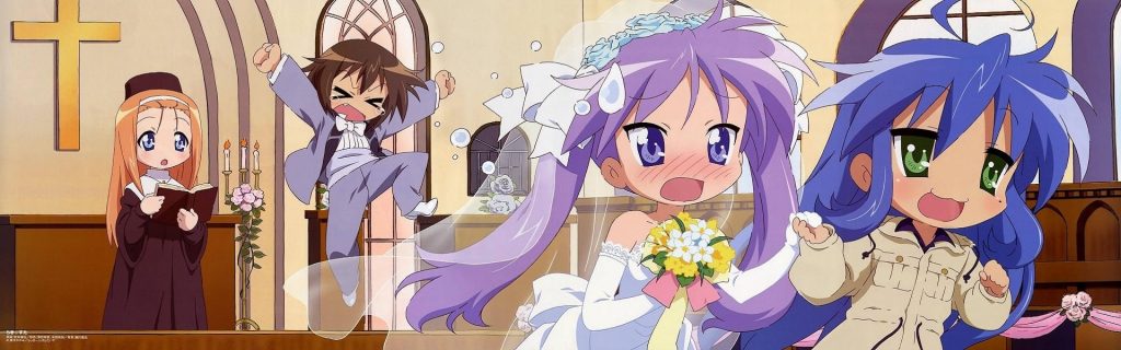 Lucky☆Star- A sacerdotisa dos otakus e suas comadres