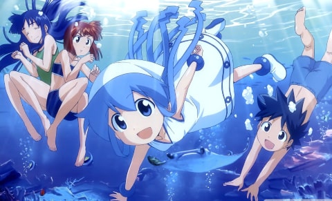 Anime Shinryaku! Ika Musume Ep 1 - Parte 2/3 - Dublado #anime #animeed